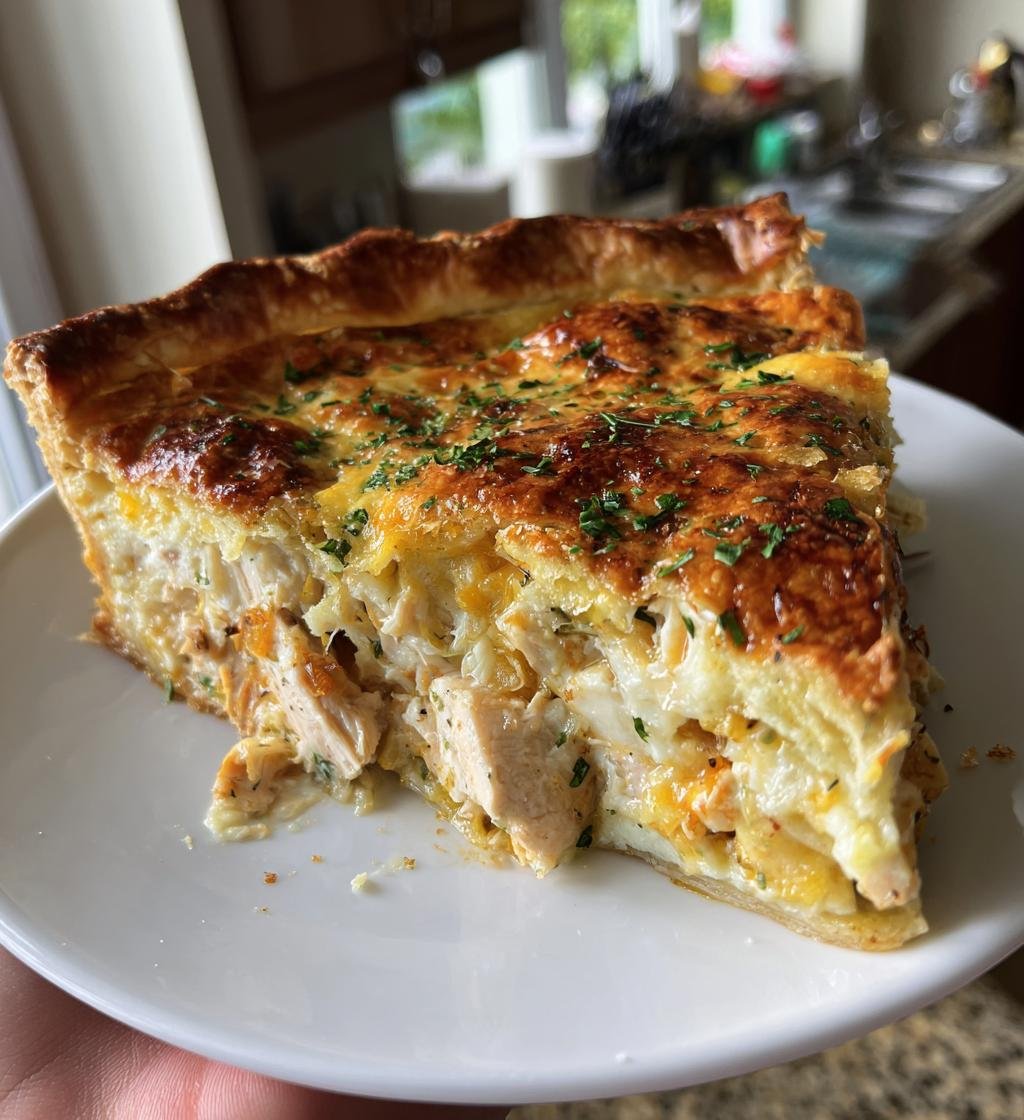 enkel kycklingpaj med pajdeg recept