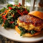 fiskburgare med asiatisk kalsallad recept