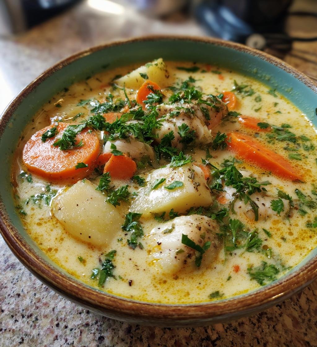 fisksoppa med gradde och rotfrukter - detail 1