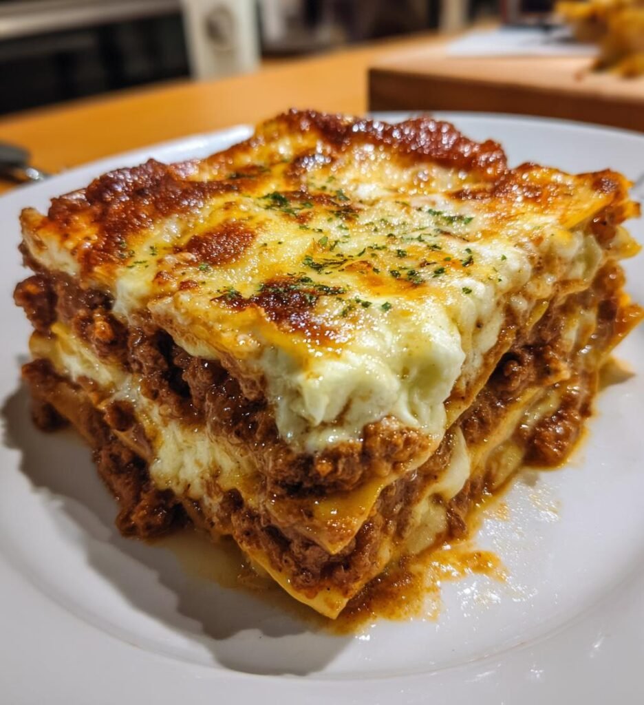 klassisk notkottslasagne recept