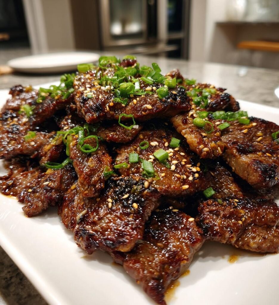 notkottbulgogi recept koreansk bbq