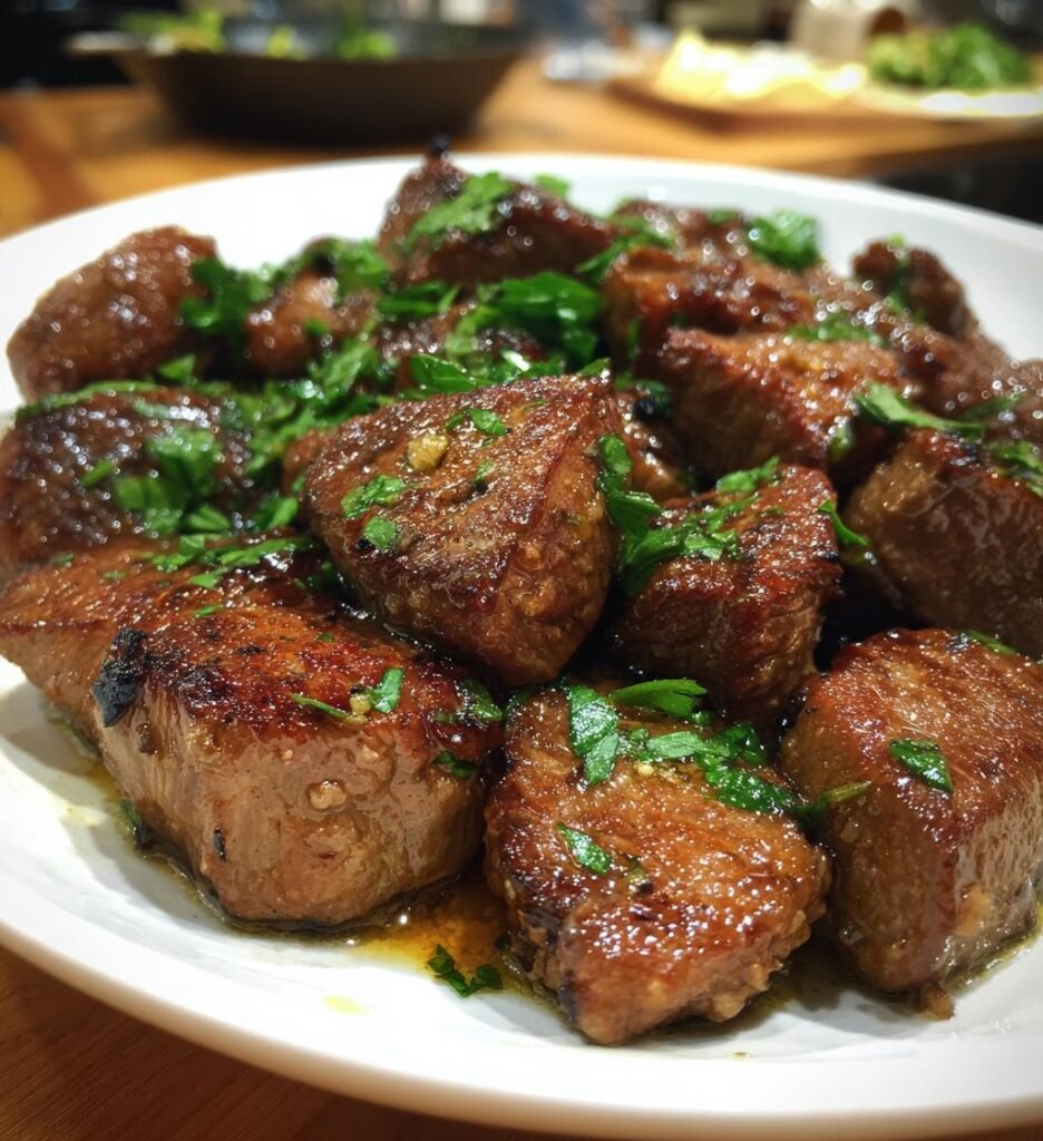 vitlokssmorstekta kottbitar enkel recept